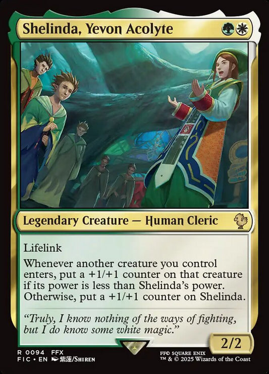 Shelinda, Yevon Acolyte - FIC-094-NF-FFX-LDG-SUR-UNI