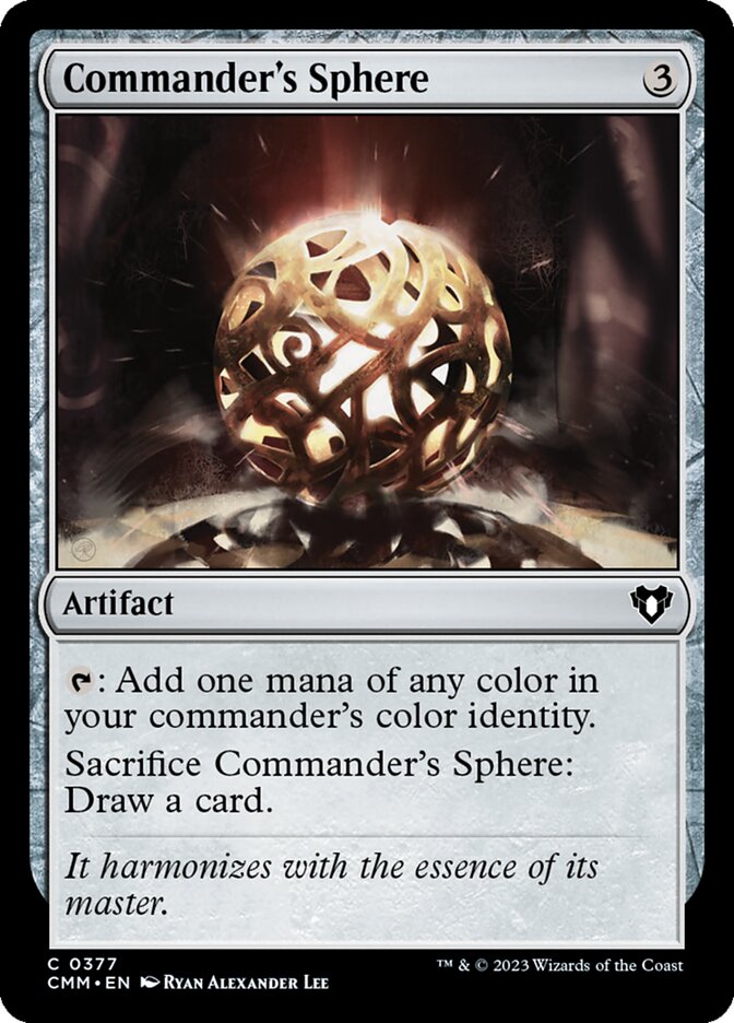 Commander's Sphere - carta Magic The Gathering