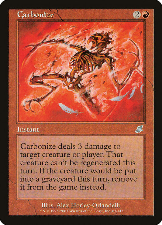 Carbonize - carta Magic The Gathering