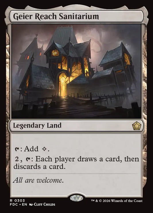 Geier Reach Sanitarium - carta Magic The Gathering