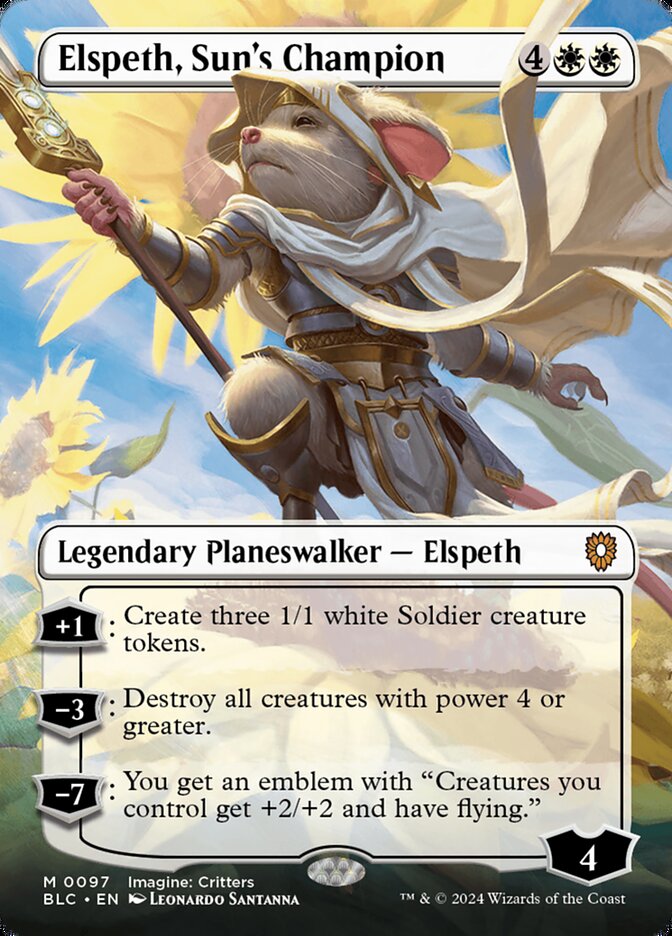 Elspeth Sun's Champion (BLC)