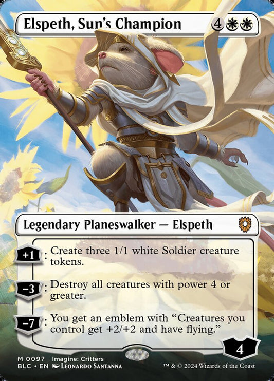 Elspeth Sun's Champion (BLC)