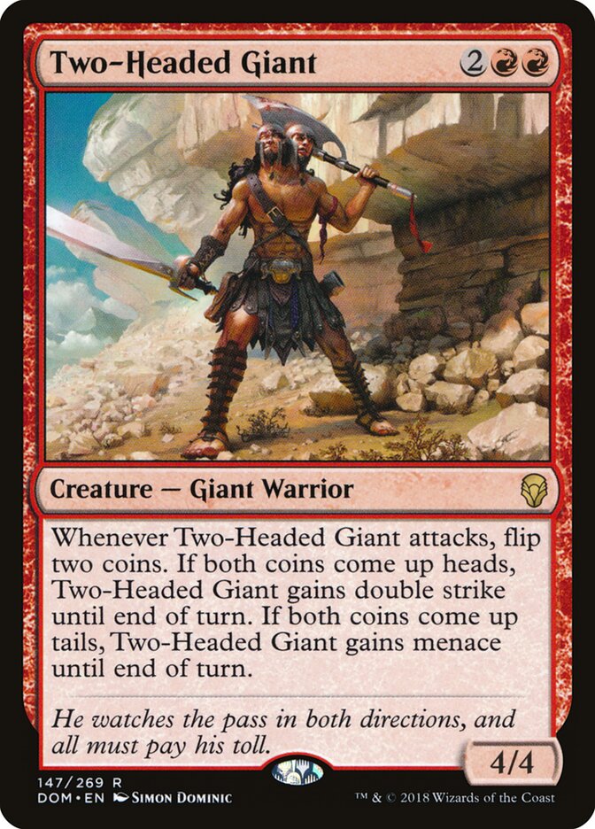 Two-Headed Giant - carta Magic The Gathering