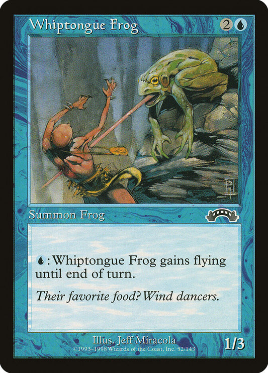 Whiptongue Frog - carta Magic The Gathering