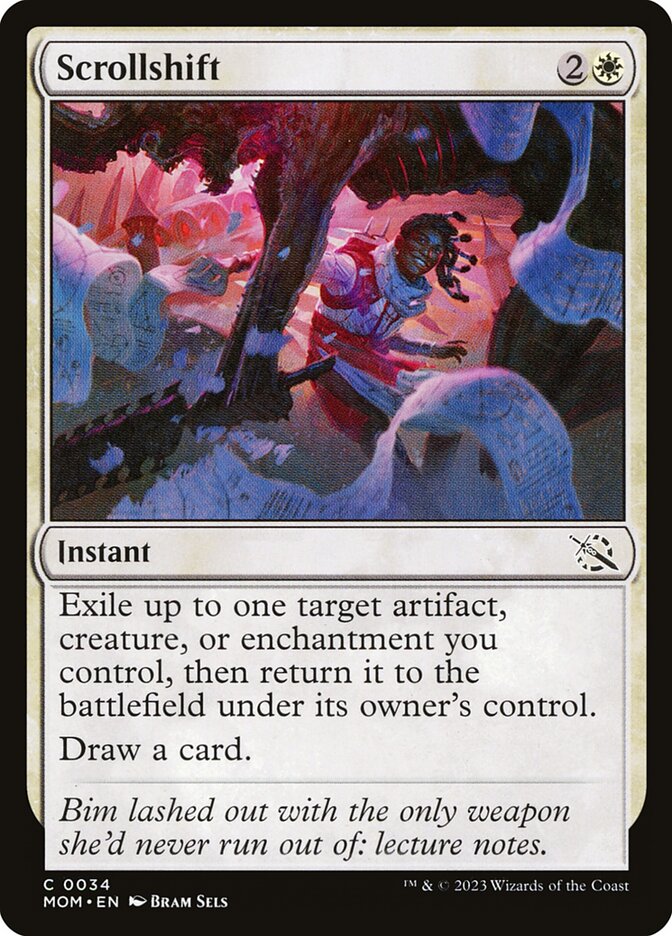 Scrollshift - carta Magic The Gathering
