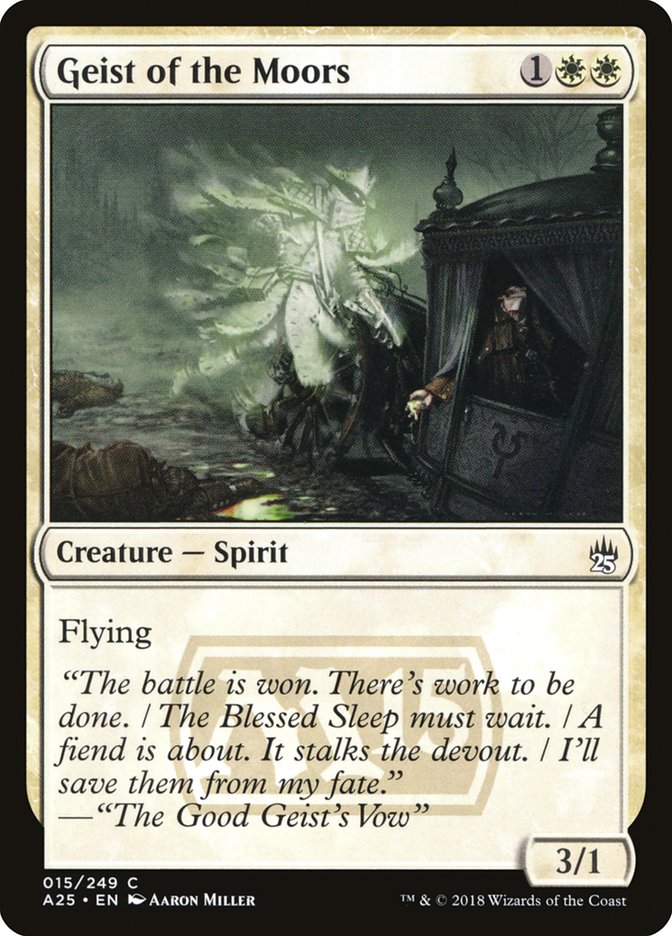 Geist of the Moors - carta Magic The Gathering