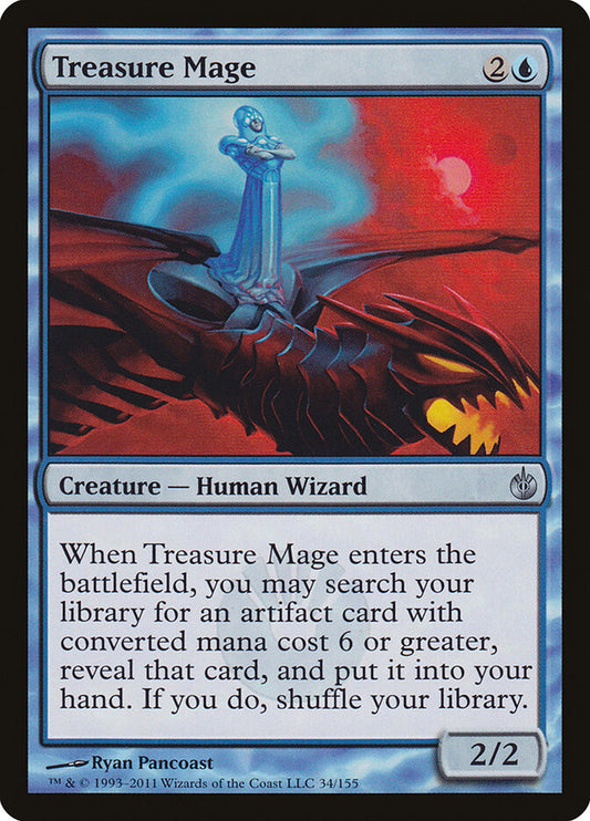 Treasure Mage - carta Magic The Gathering