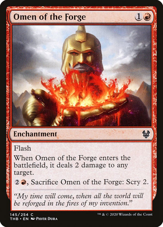 Omen of the Forge - THB-145-NF-STD