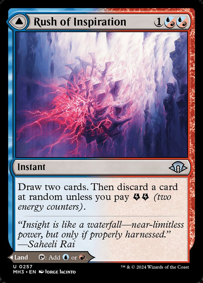 Rush of Inspiration - carta Magic The Gathering