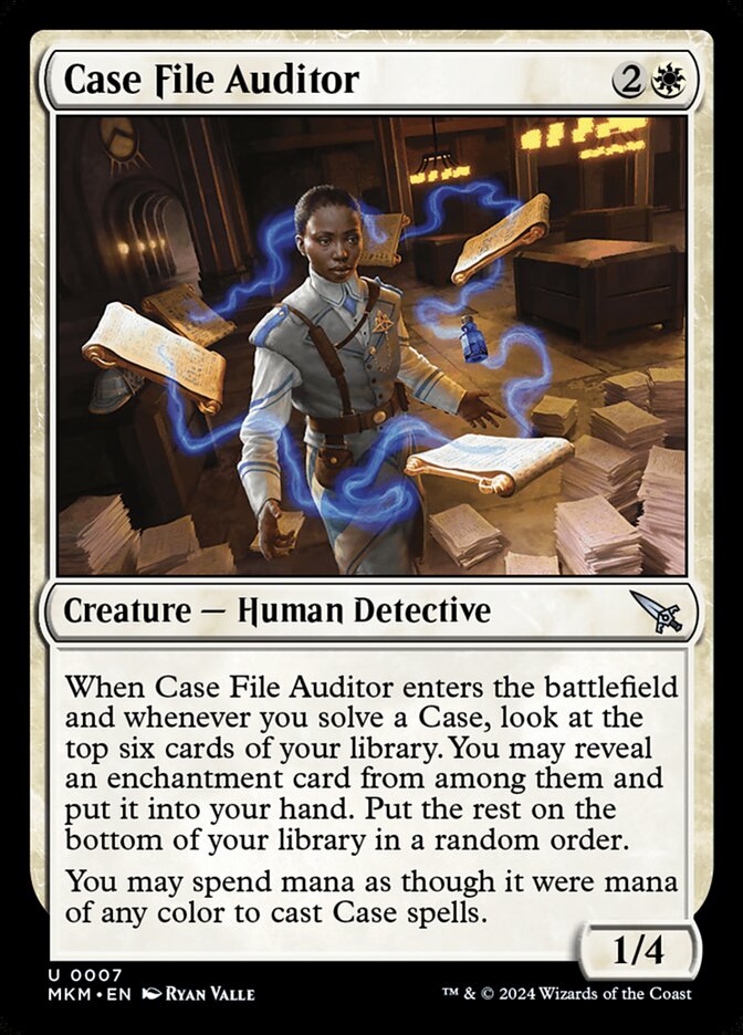 Case File Auditor - carta Magic The Gathering