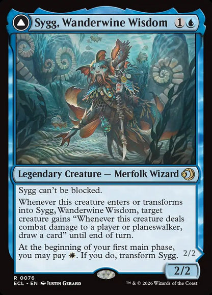 Sygg, Wanderwine Wisdom - carta Magic The Gathering