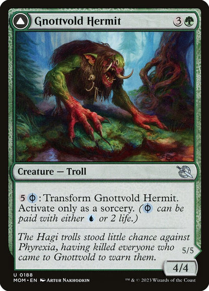 Gnottvold Hermit - carta Magic The Gathering