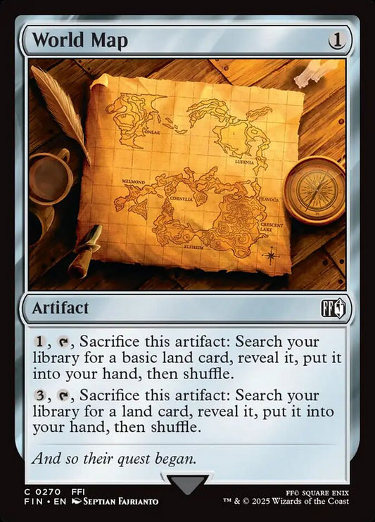 World Map - FIN-270-NF-FFI