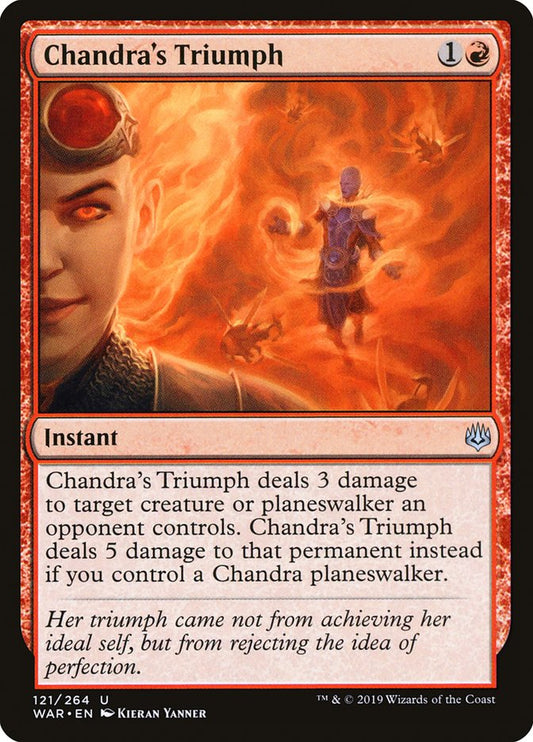 Chandra's Triumph - carta Magic The Gathering