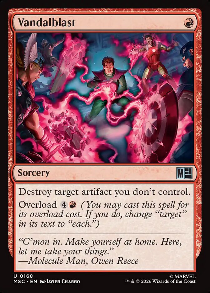 Vandalblast - carta Magic The Gathering
