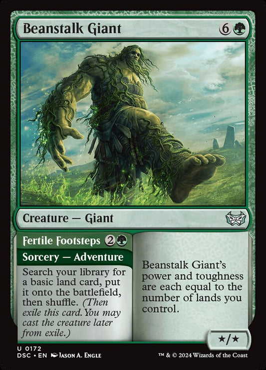 Beanstalk Giant // Fertile Footsteps - DSC-172-NF-STD