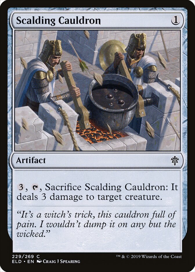 Scalding Cauldron - carta Magic The Gathering