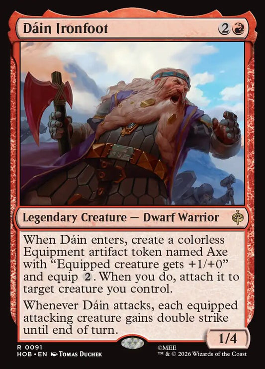 Dáin Ironfoot - carta Magic The Gathering