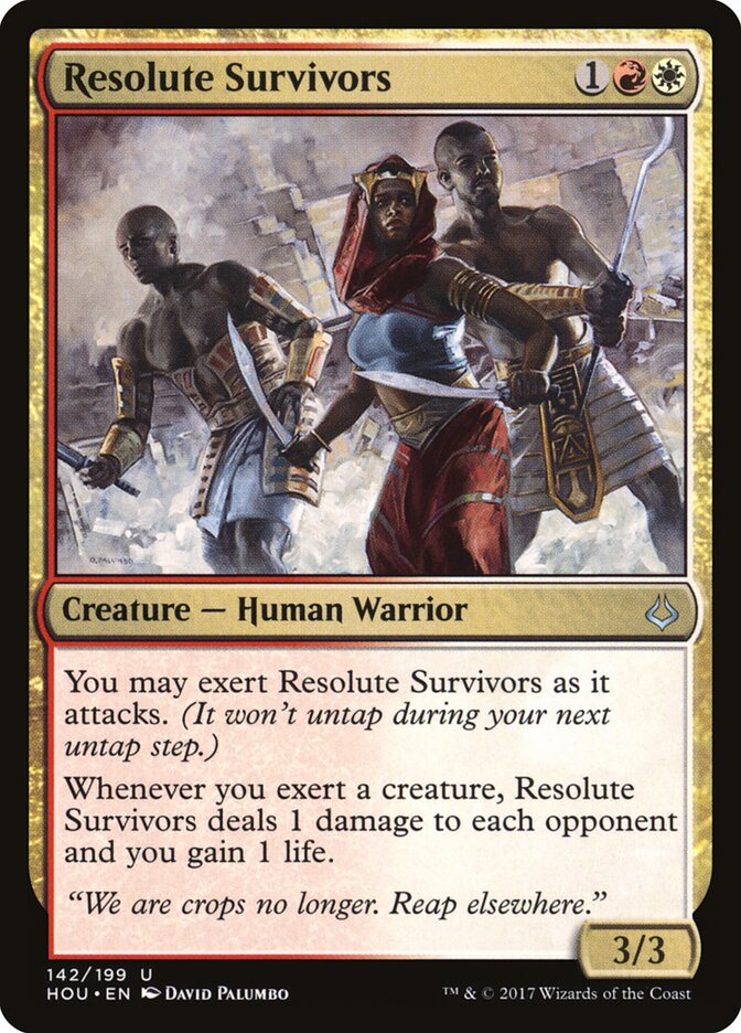 Resolute Survivors - carta Magic The Gathering