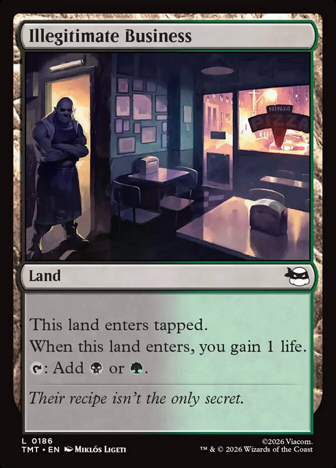 Illegitimate Business - carta Magic The Gathering