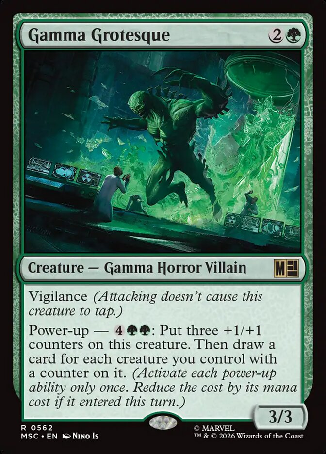 Gamma Grotesque - carta Magic The Gathering