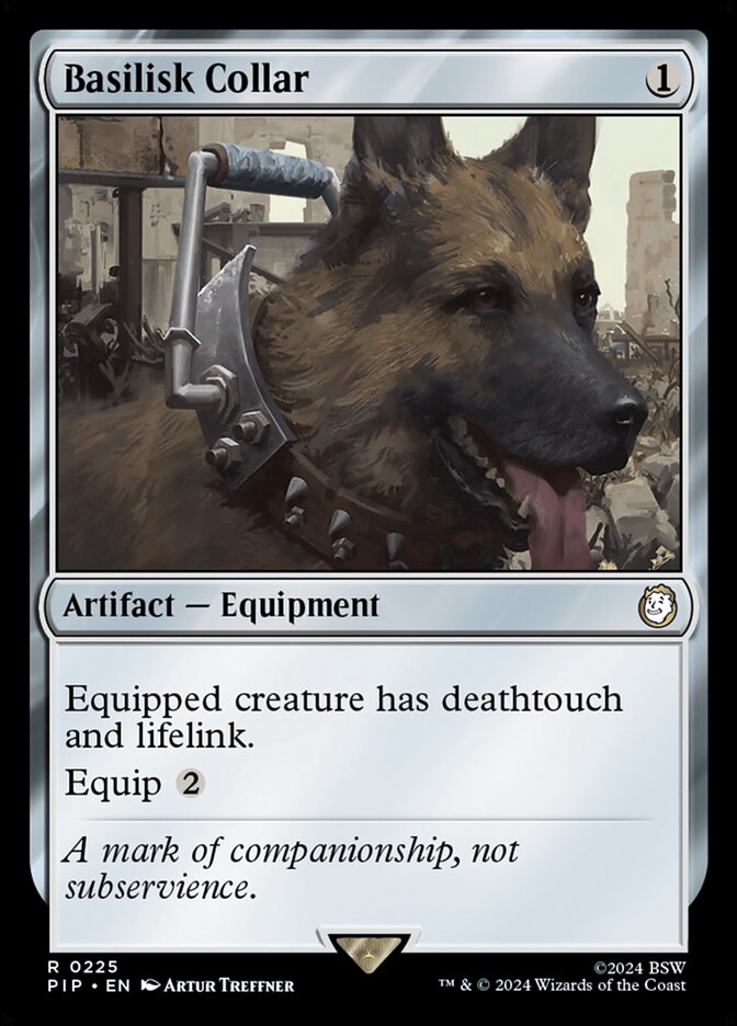 Basilisk Collar - carta Magic The Gathering