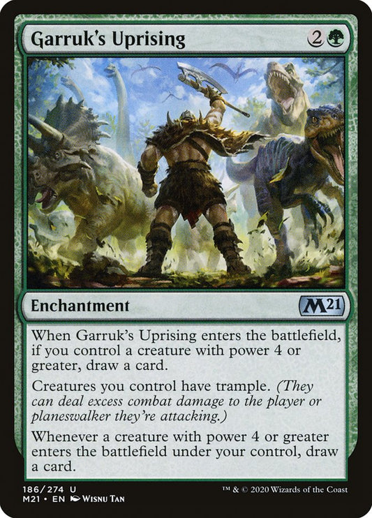Garruk's Uprising - carta Magic The Gathering