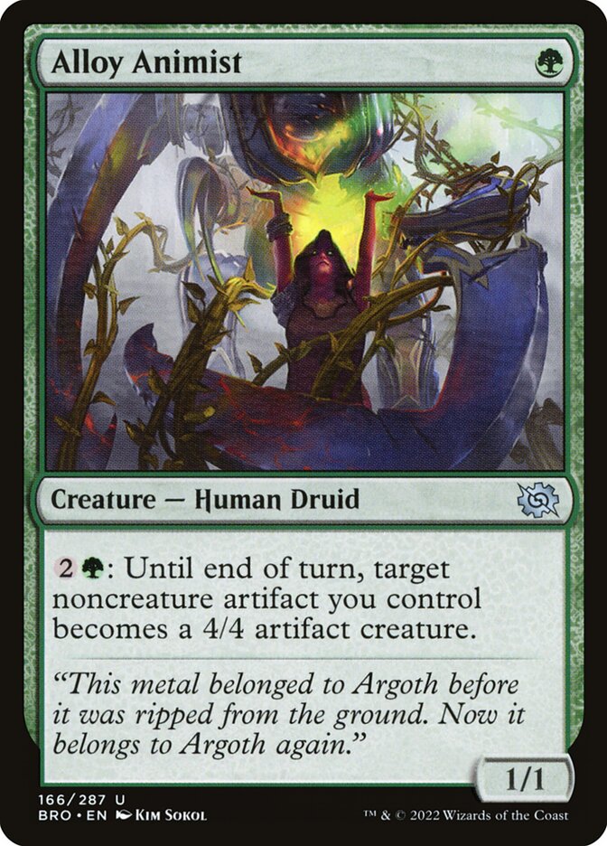Alloy Animist - carta Magic The Gathering
