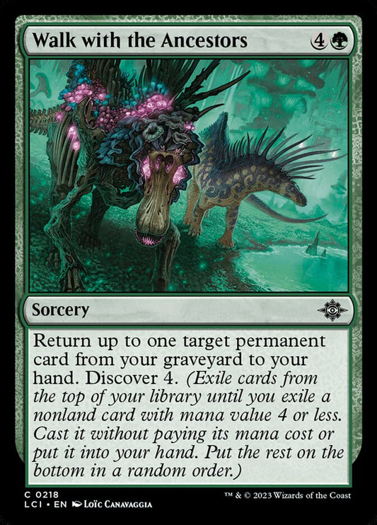 Walk with the Ancestors - carta Magic The Gathering