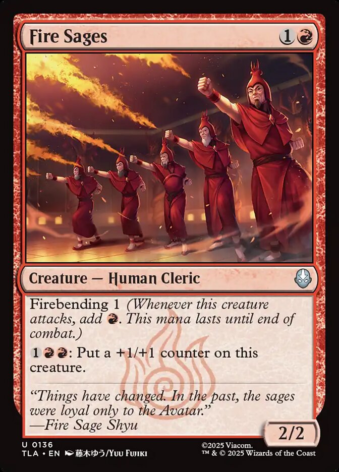 Fire Sages - carta Magic The Gathering