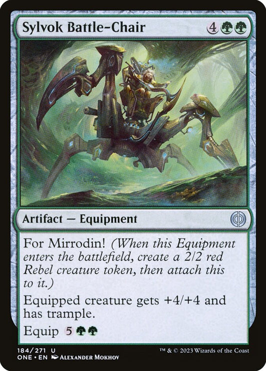 Sylvok Battle-Chair - carta Magic The Gathering