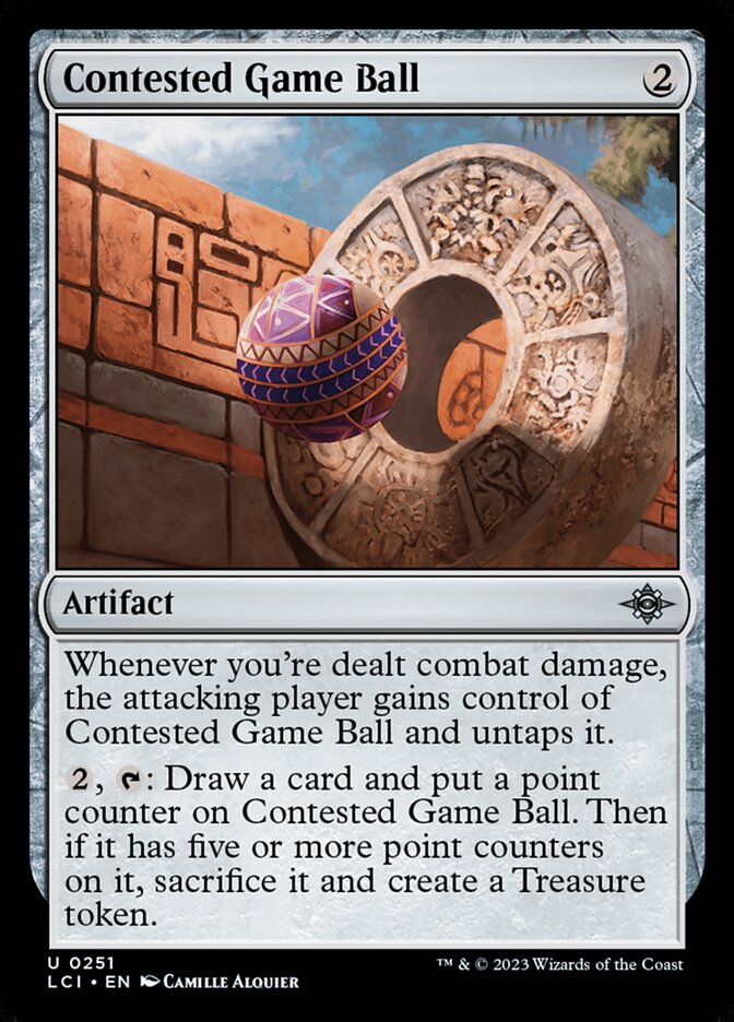 Contested Game Ball - carta Magic The Gathering