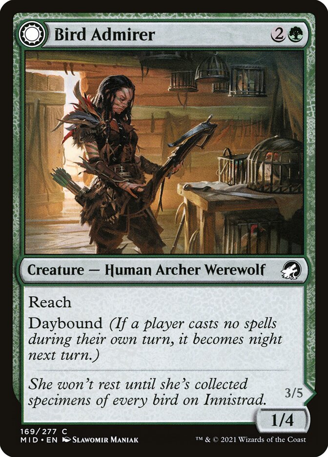 Bird Admirer - carta Magic The Gathering