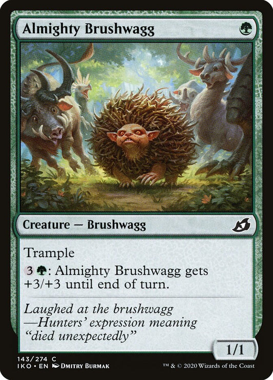 Almighty Brushwagg - carta Magic The Gathering