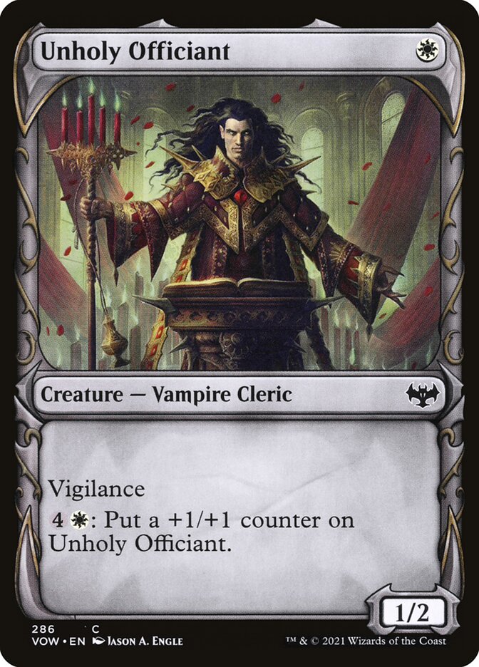 Unholy Officiant - carta Magic The Gathering