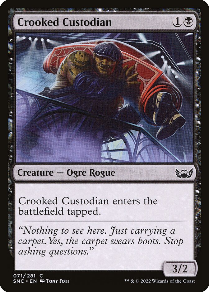 Crooked Custodian - carta Magic The Gathering