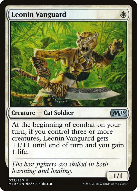 Leonin Vanguard - carta Magic The Gathering