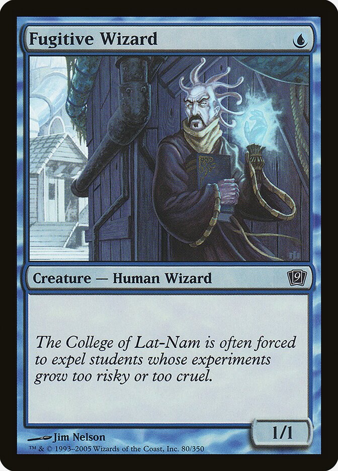 Fugitive Wizard - carta Magic The Gathering