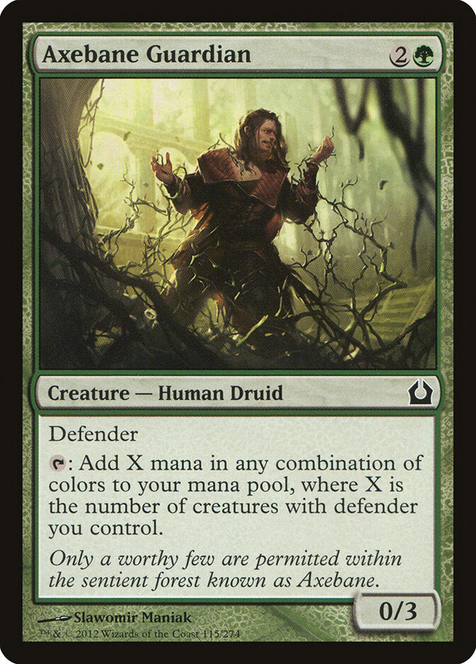 Axebane Guardian - carta Magic The Gathering