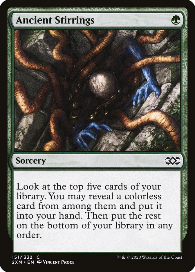 Ancient Stirrings - carta Magic The Gathering
