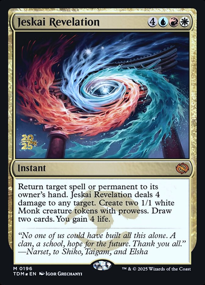 Jeskai Revelation - PTDM-196S-F-DS-PR