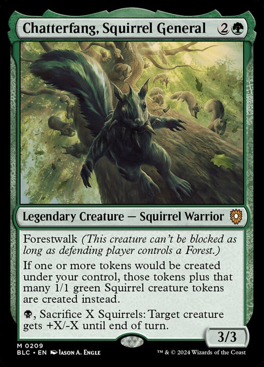 Chatterfang, Squirrel General - BLC-209-NF-LDG