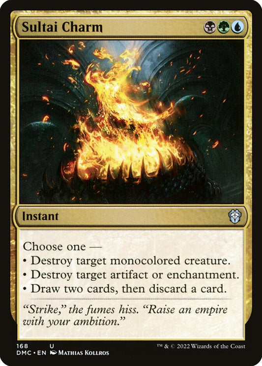 Sultai Charm - carta Magic The Gathering