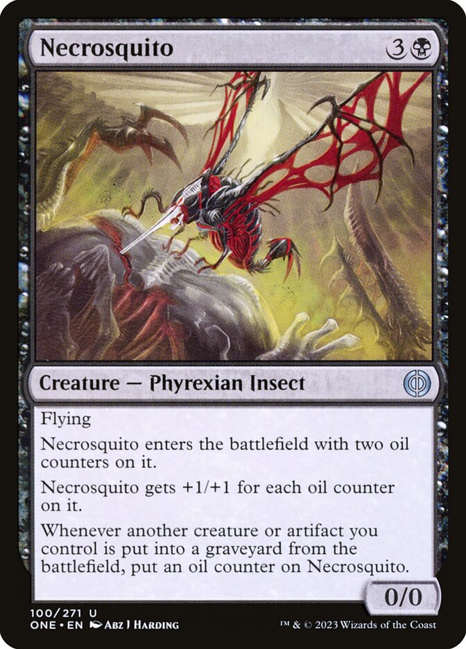 Necrosquito - carta Magic The Gathering