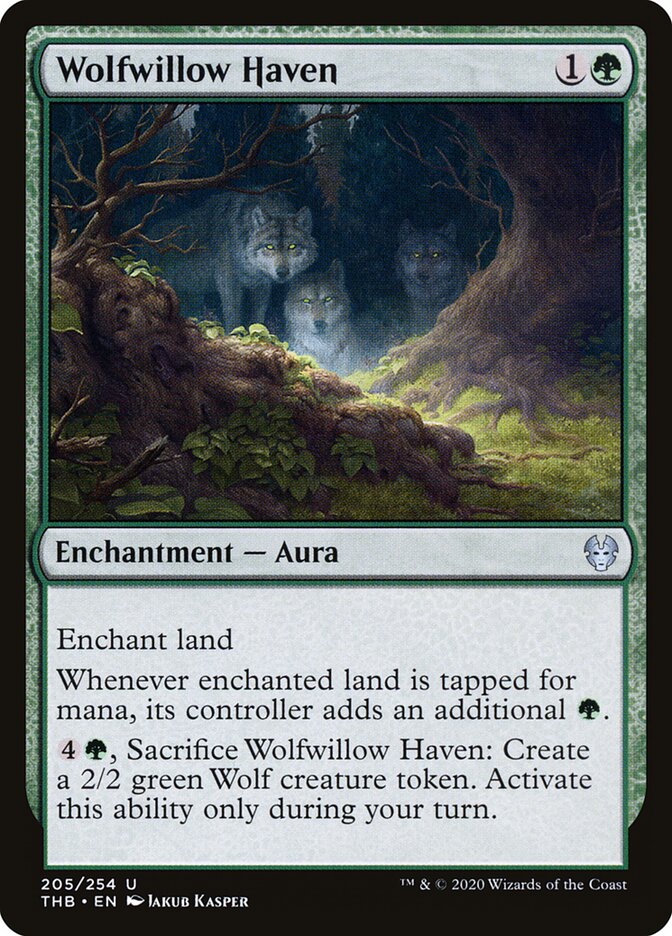Wolfwillow Haven - carta Magic The Gathering