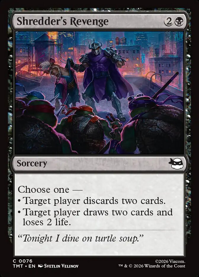 Shredder's Revenge - carta Magic The Gathering