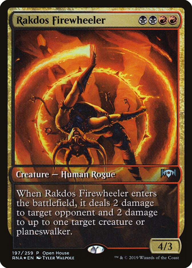 Rakdos Firewheeler - carta Magic The Gathering