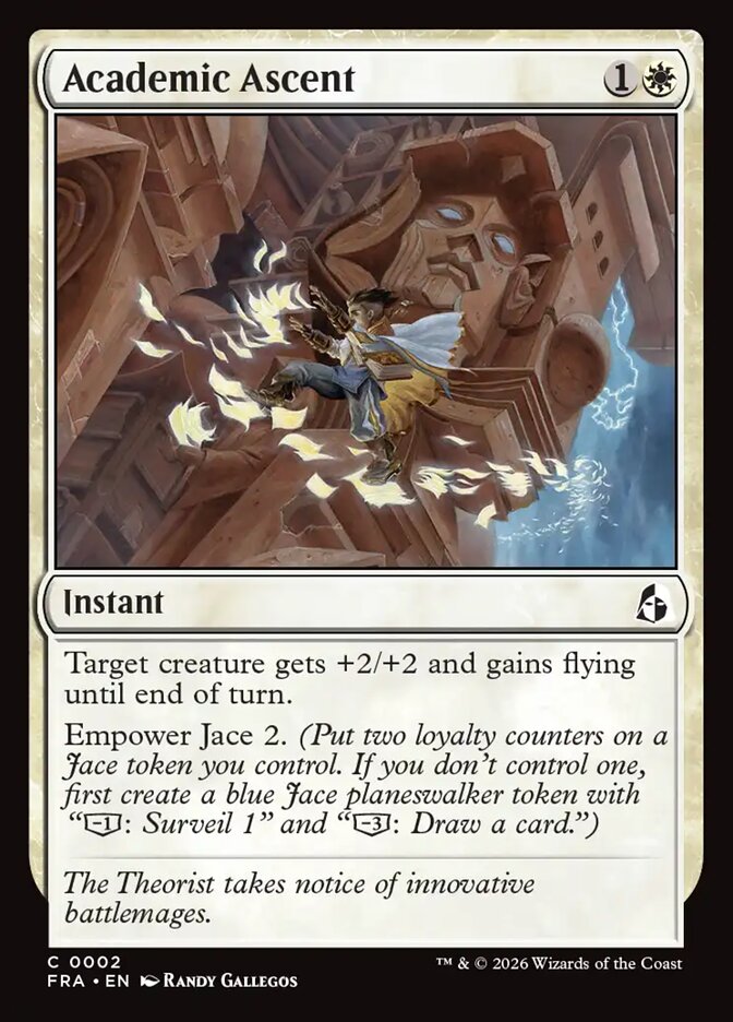 Academic Ascent - carta Magic The Gathering