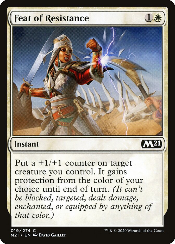 Feat of Resistance - carta Magic The Gathering