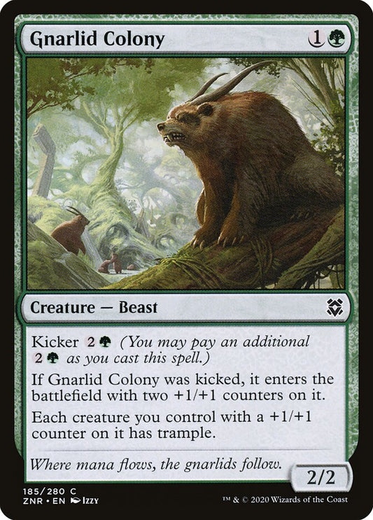 Gnarlid Colony - carta Magic The Gathering